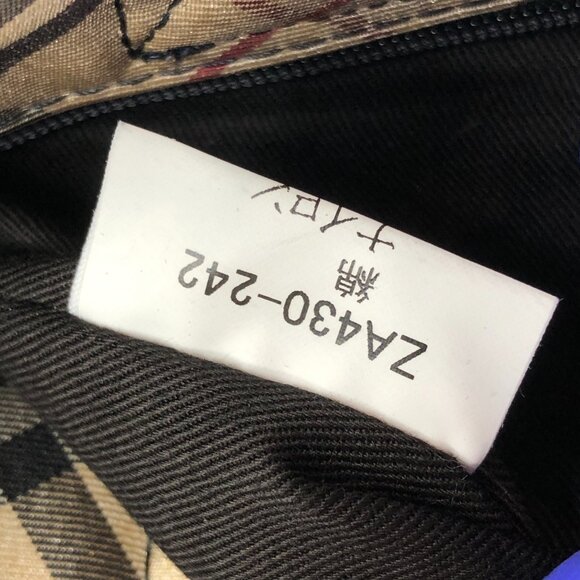 Burberry Blue Label Check Denim Tote - Picture 14 of 14